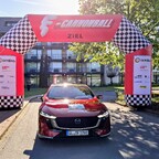 Startbogen vom e-Cannonball 2026 Berlin